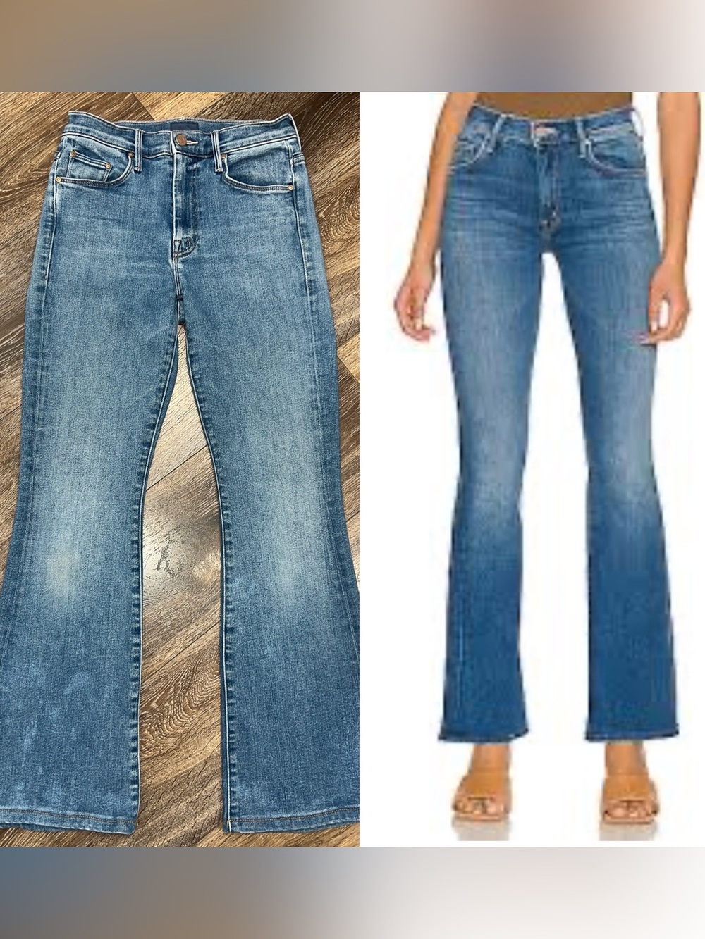 MOTHER The Weekender Mid-Rise Flare Jeans
Classic Mid-Blue "First Mate" Wash 💕